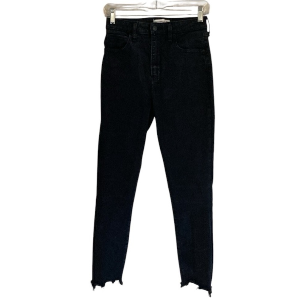 Abercrombie & Fitch Super Skinny High Rise Jeans, Size 27 / 4 Regular Curve Love